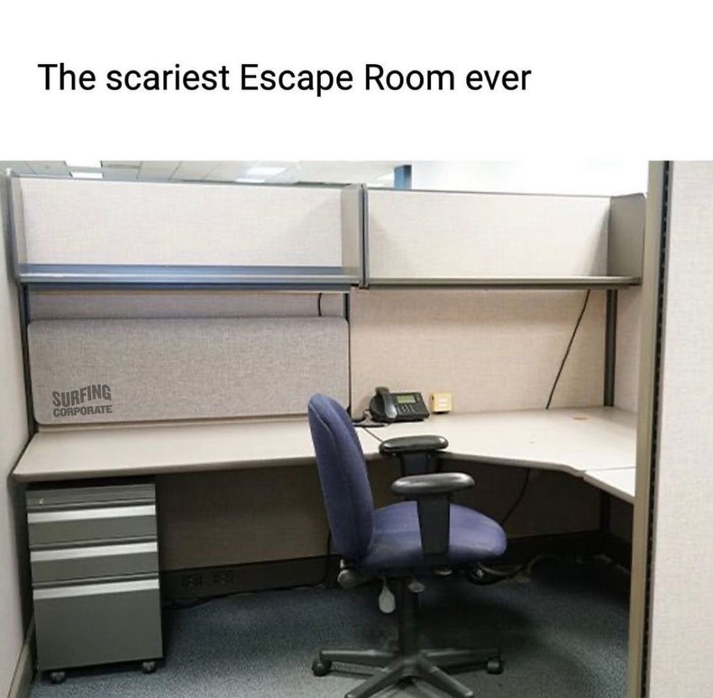 The scariest Escape Room ever: Cubicles