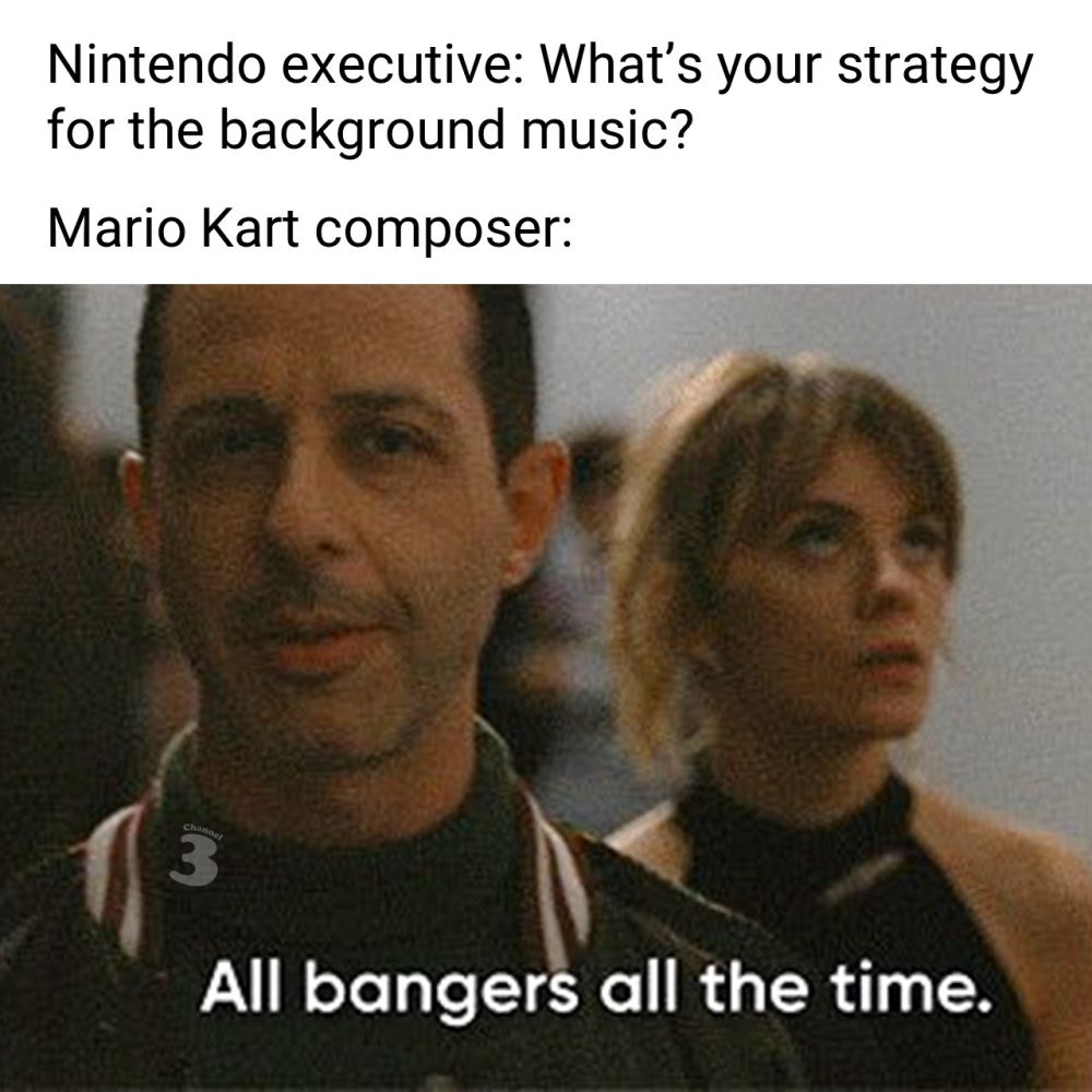 Nintendo executive: What's your strategy for the background music? Mario Kart composer: 